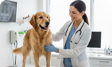 hond en dierenarts