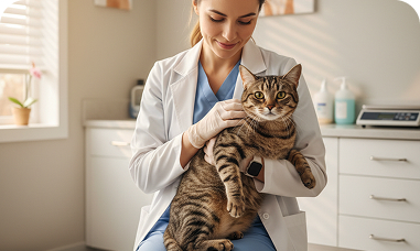 kat en dierenarts