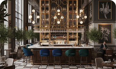 imposante bar